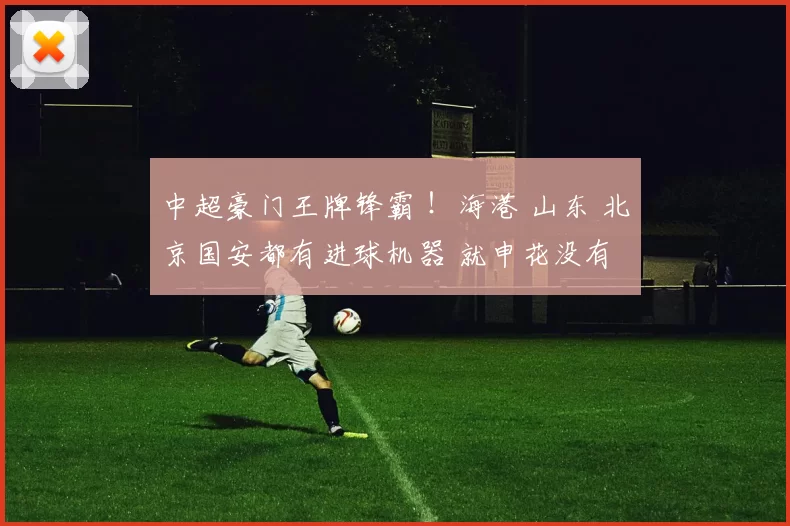 中超豪门王牌锋霸 !海港 山东 北京国安都有进球机器 就申花没有