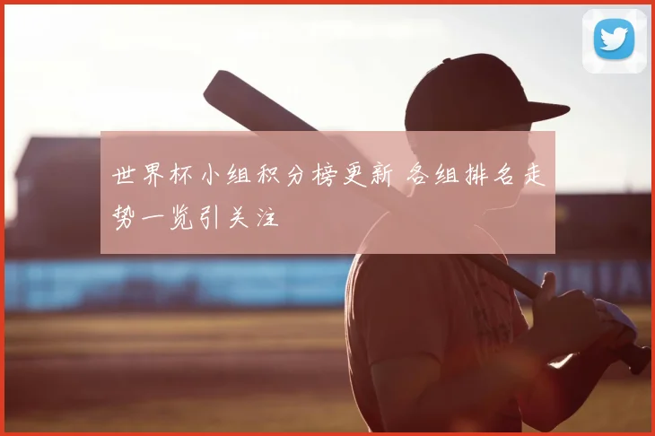 世界杯小组积分榜更新 各组排名走势一览引关注